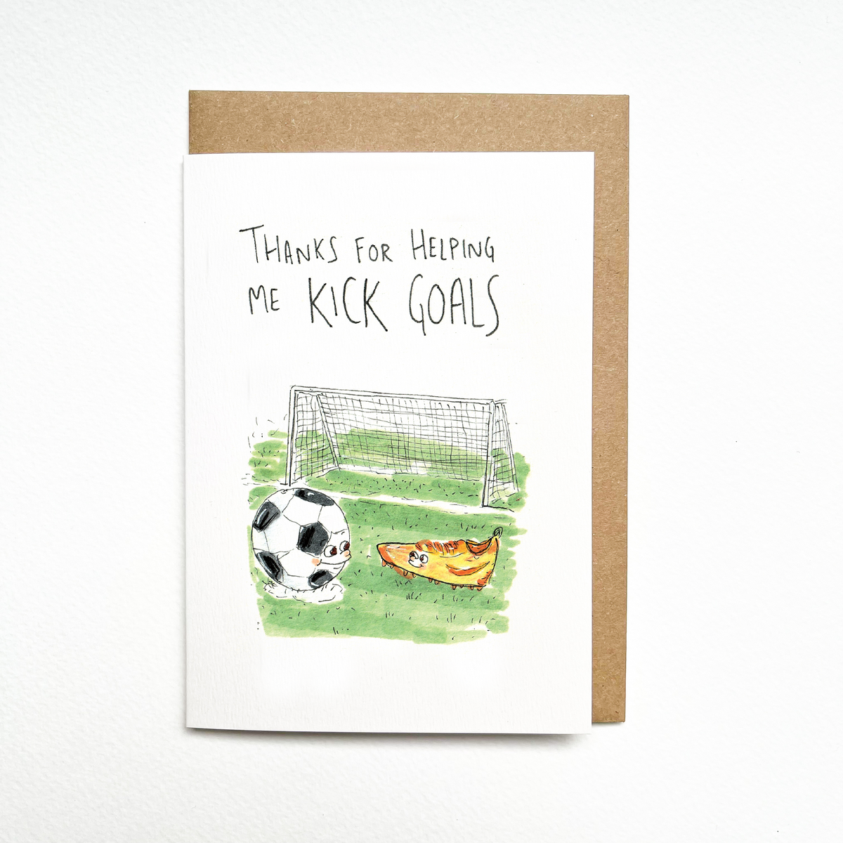 Thanks for Helping Me Kick Goals