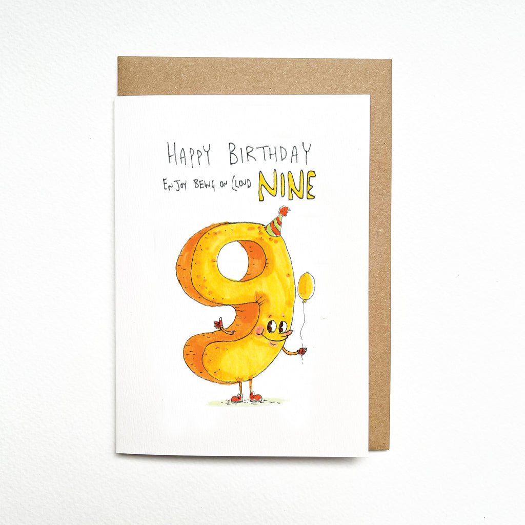 Happy Birthday enjoy being on Cloud Nine