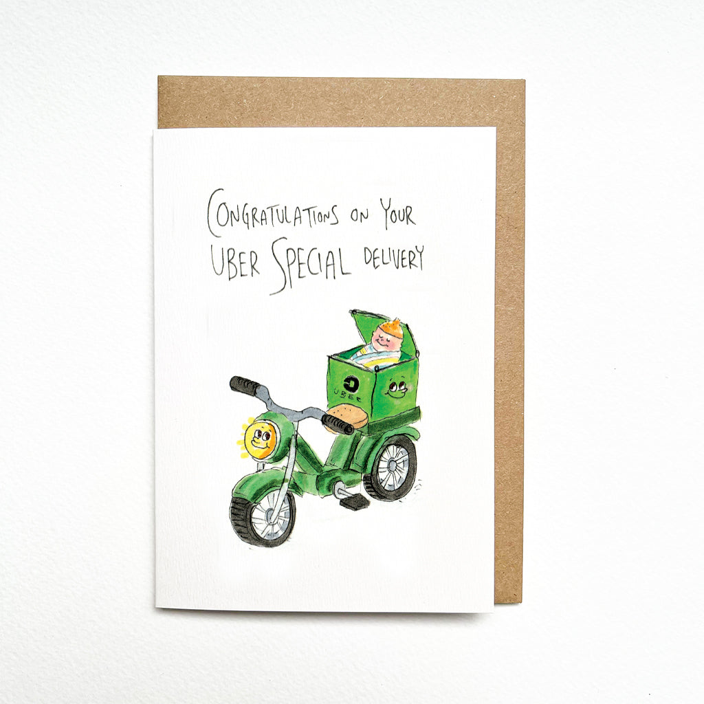 Congratulations on Your Uber Special Delivery