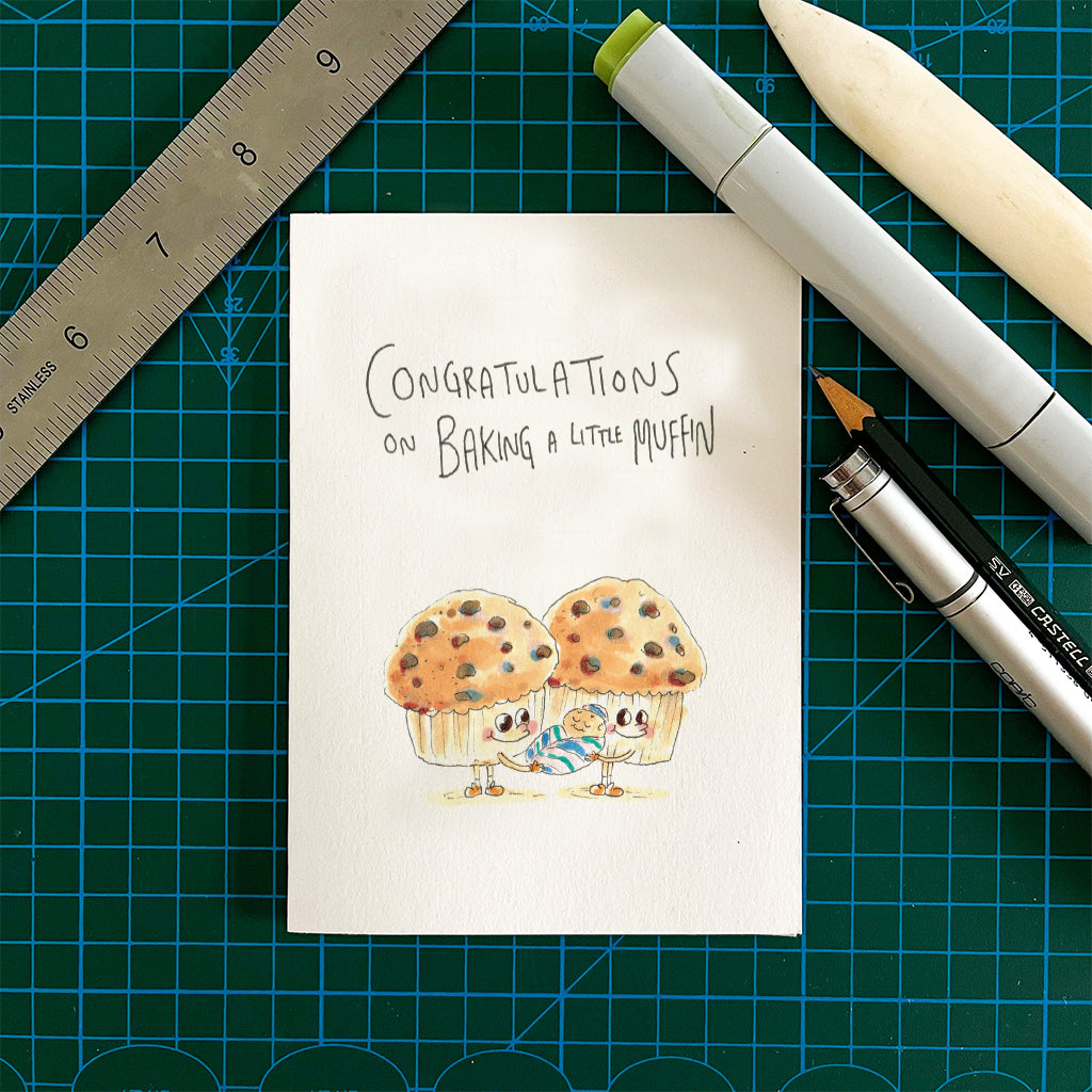 Congratulations on Baking a Little Muffin