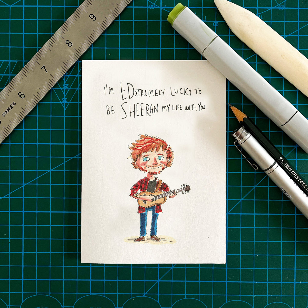I’m EDxtremely Lucky to Be Sheeran My Life with You
