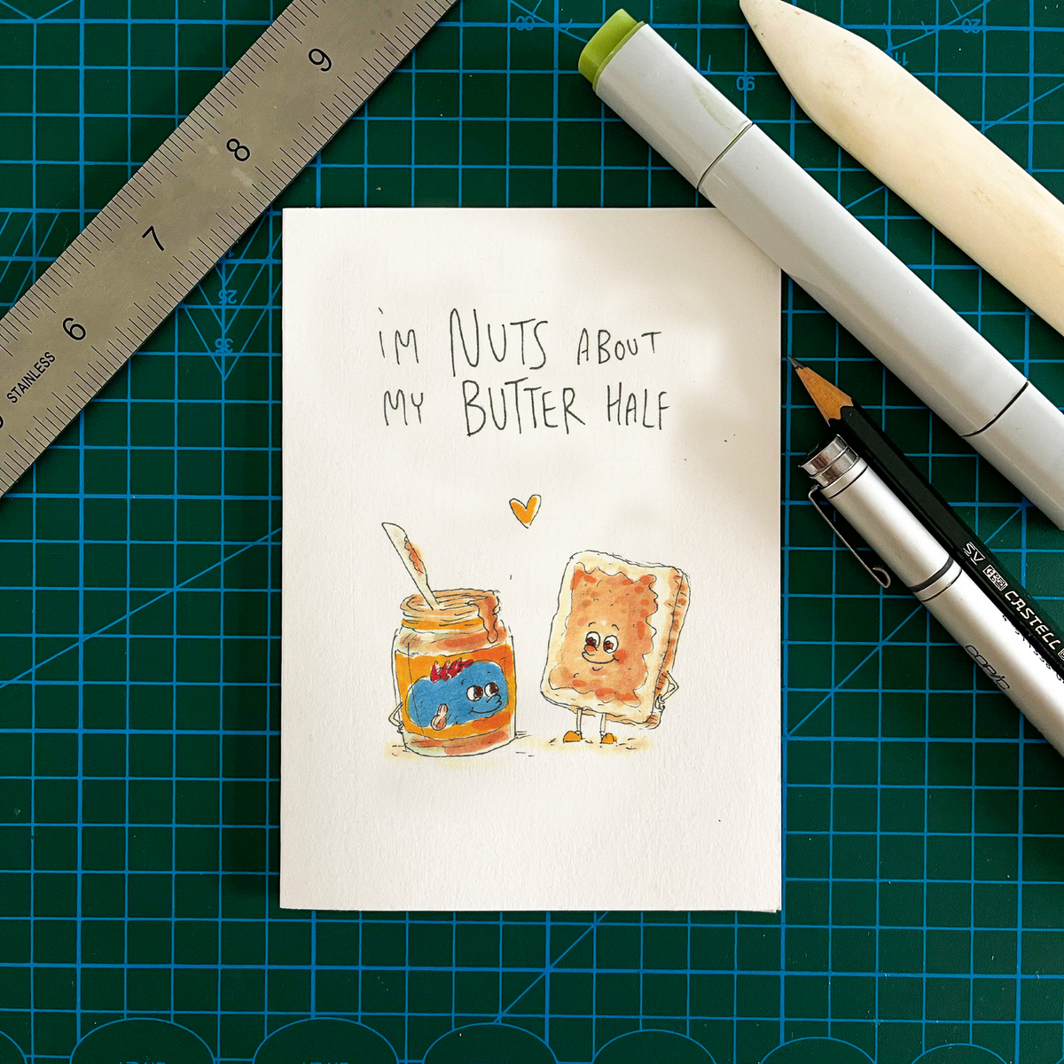 I'm Nuts about my Butter Half