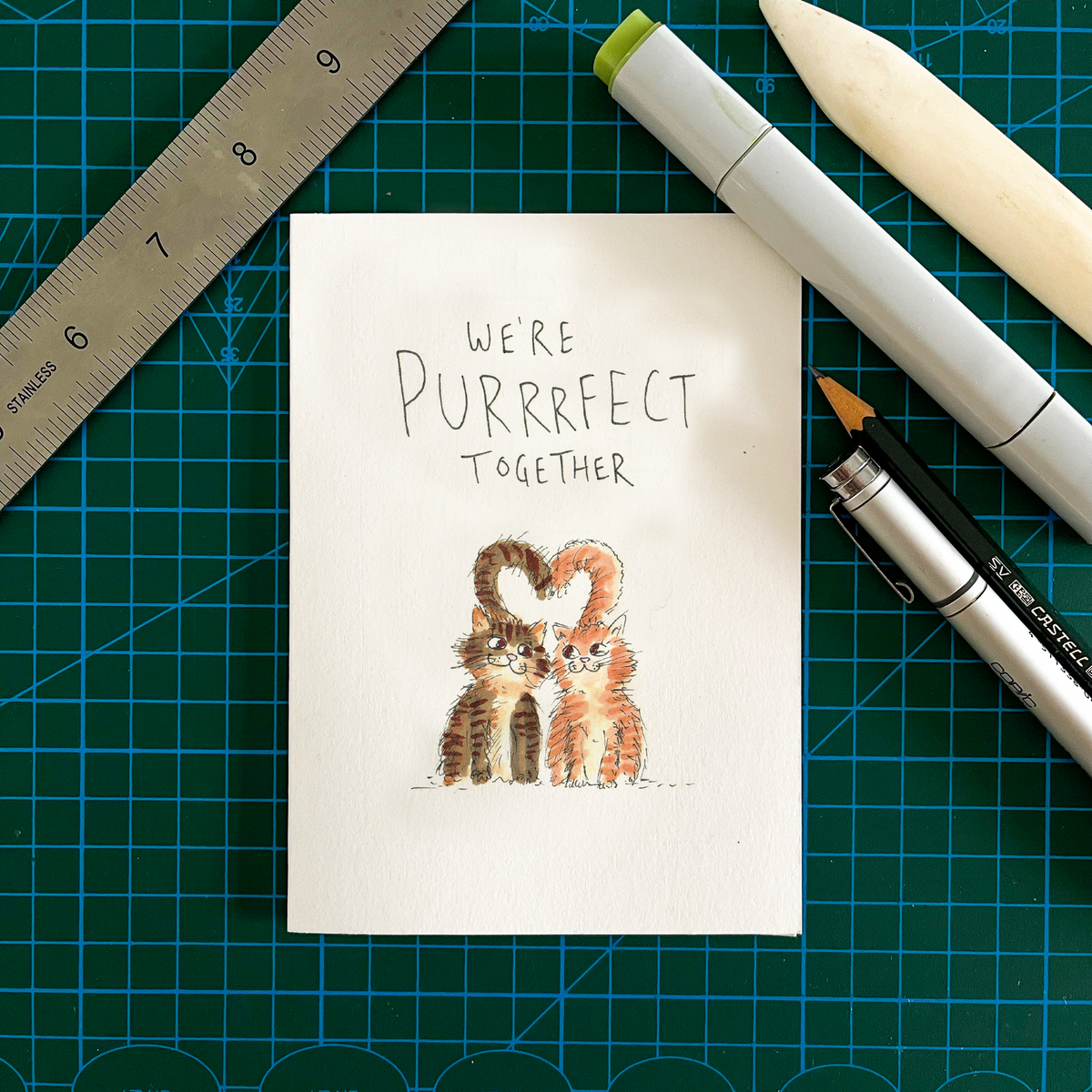We're Purrrfect Together