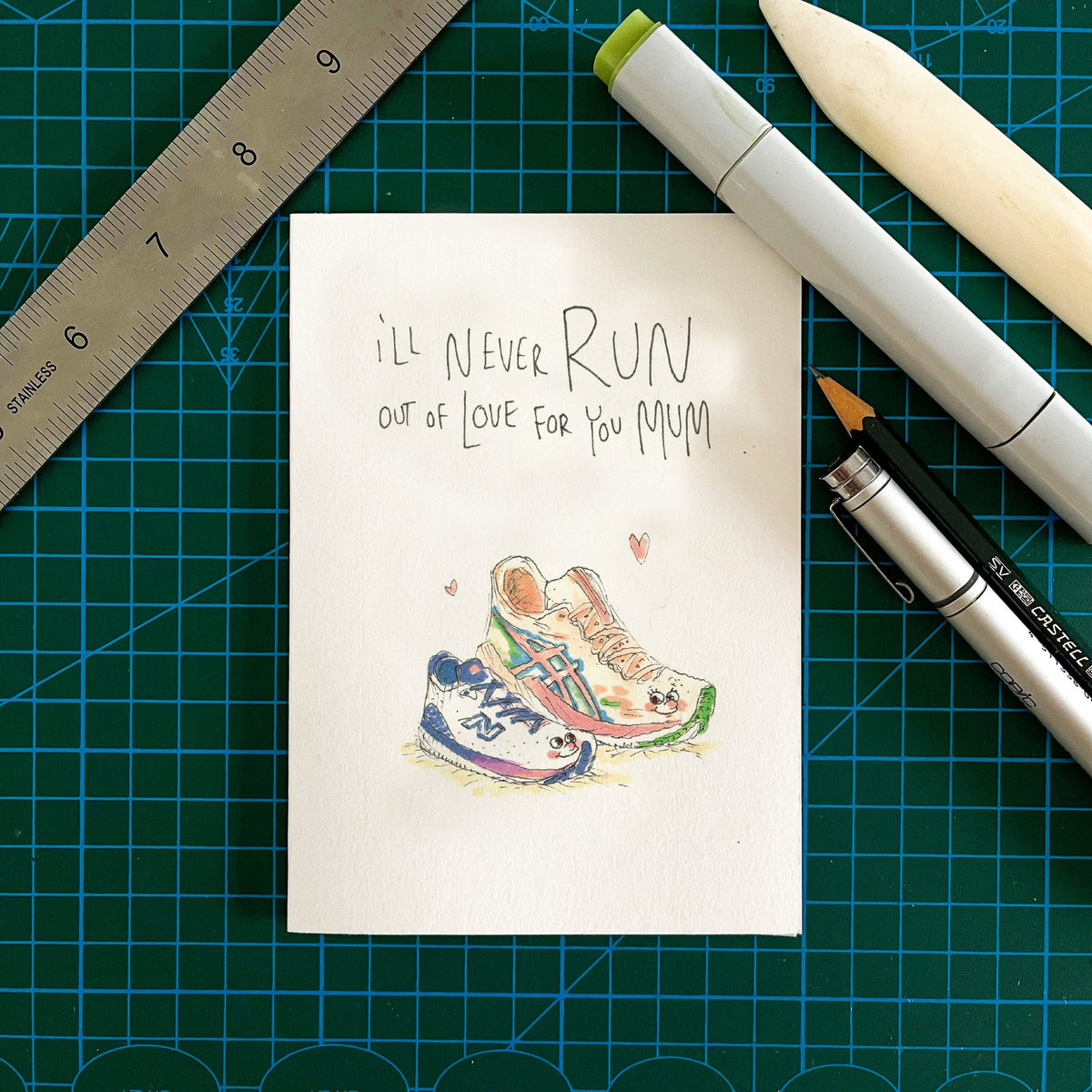 I'll Never Run Out of Love for You Mum | Mother's Day Card 2026