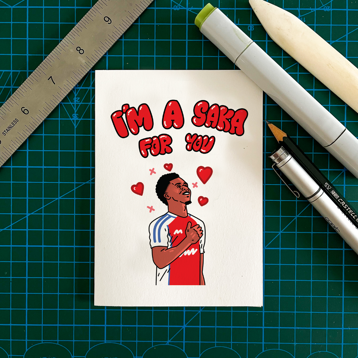 I'm a Saka for You - Football Fans - Soccer special