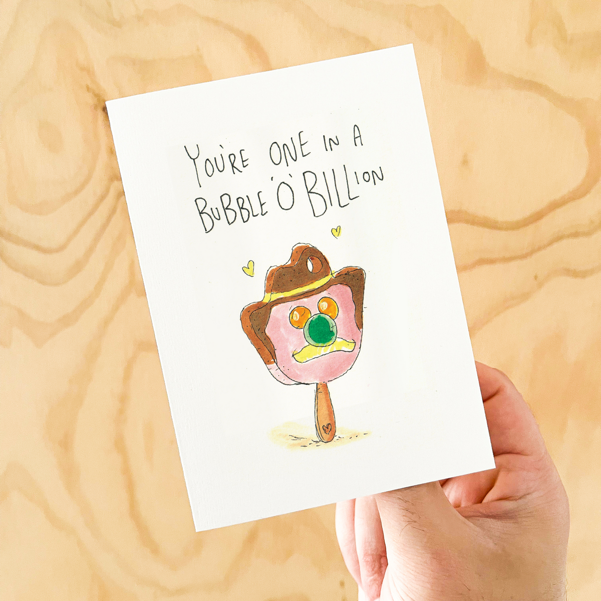 You’re One in a Bubble O’ Billion