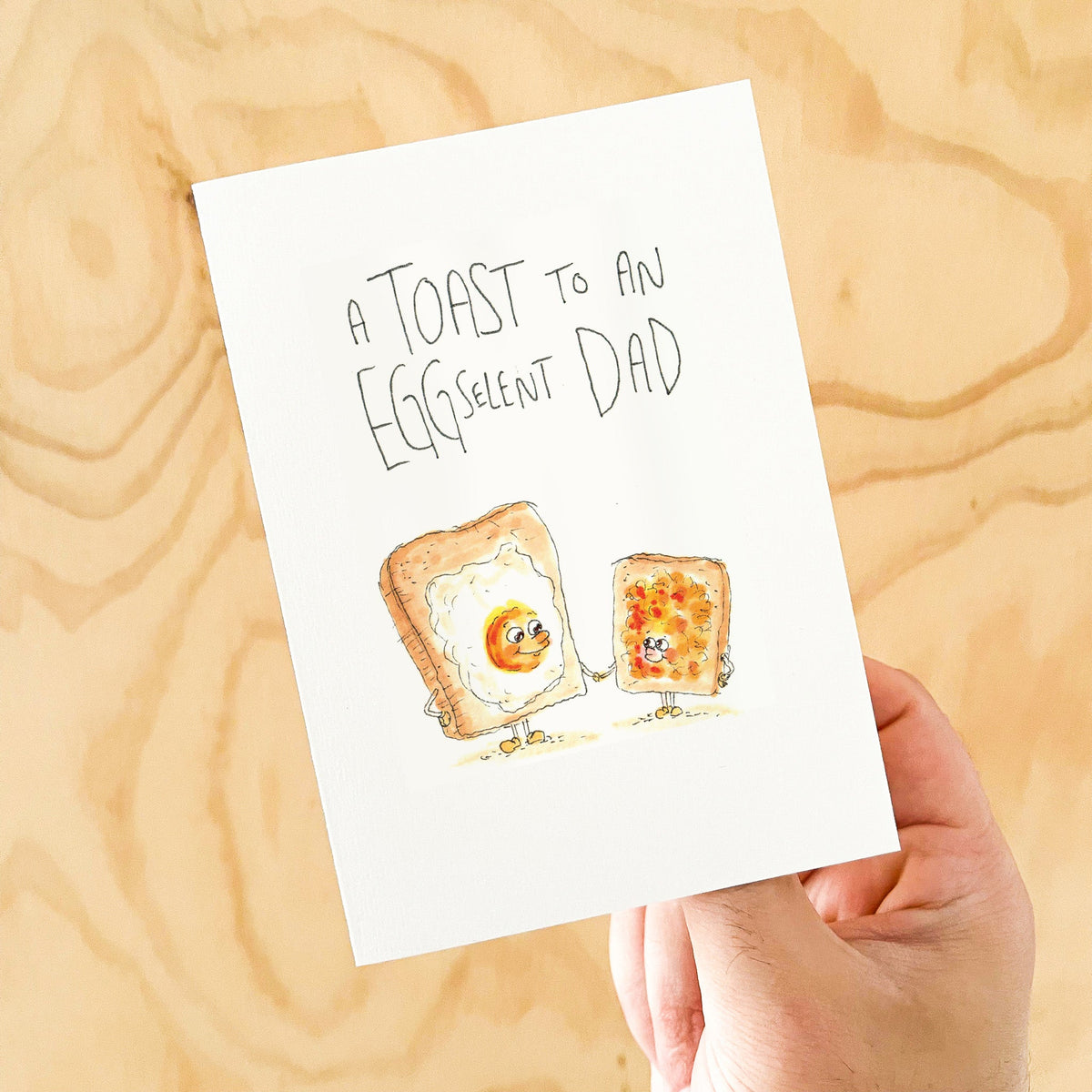 A Toast to an Eggselent Dad