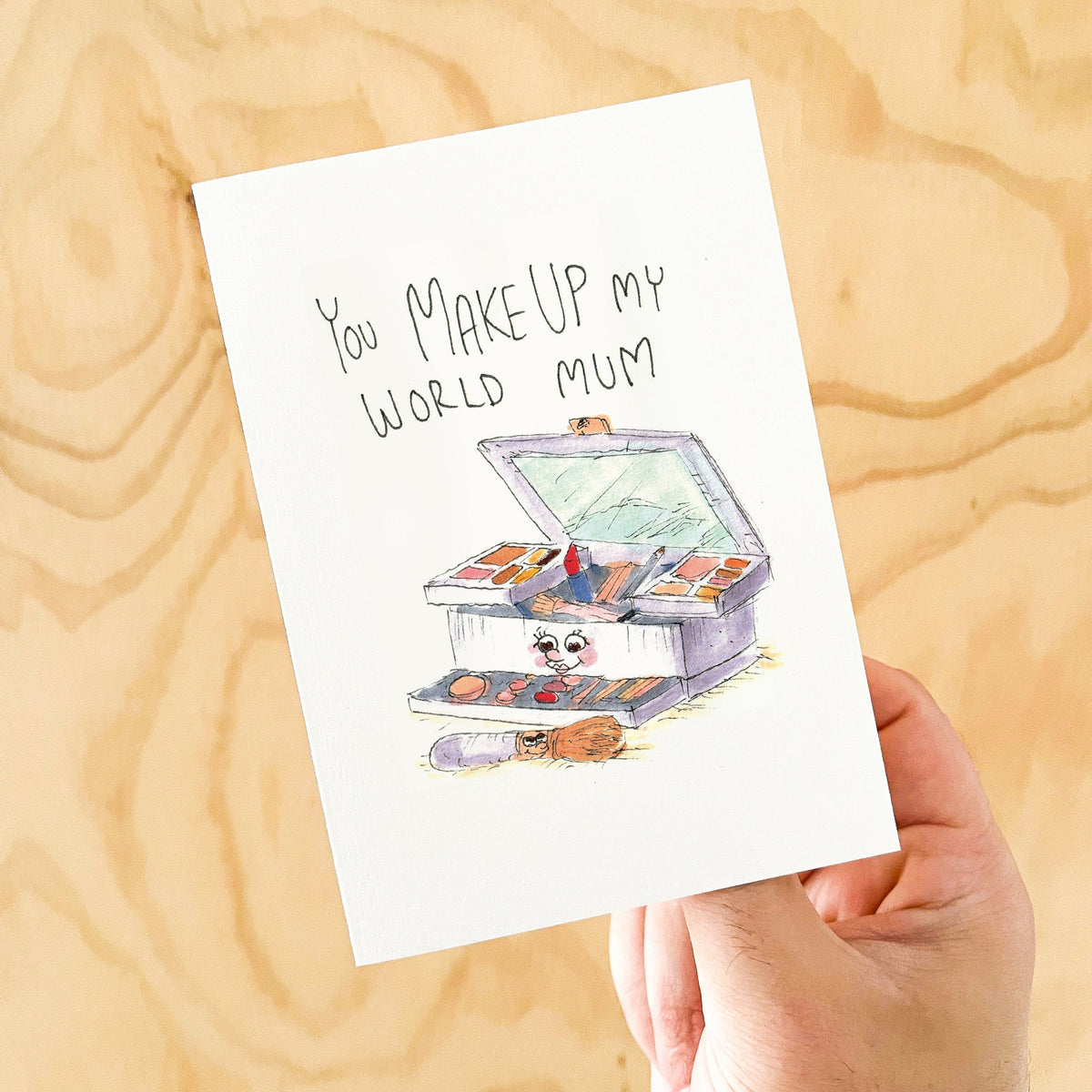 You Make Up My World Mum | Mother's Day Card 2026