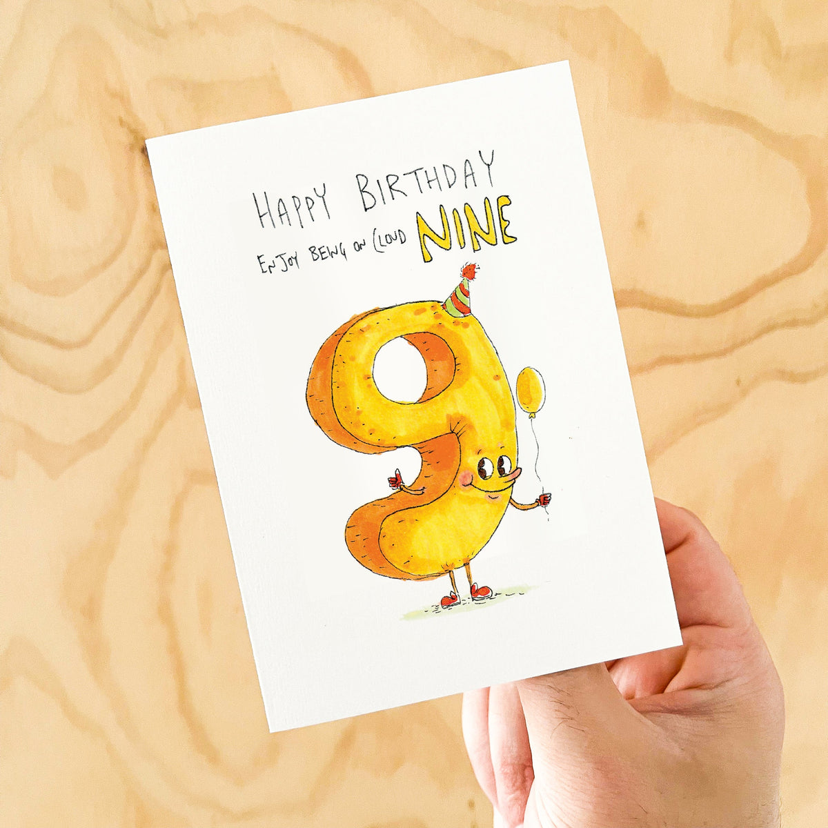 Happy Birthday enjoy being on Cloud Nine