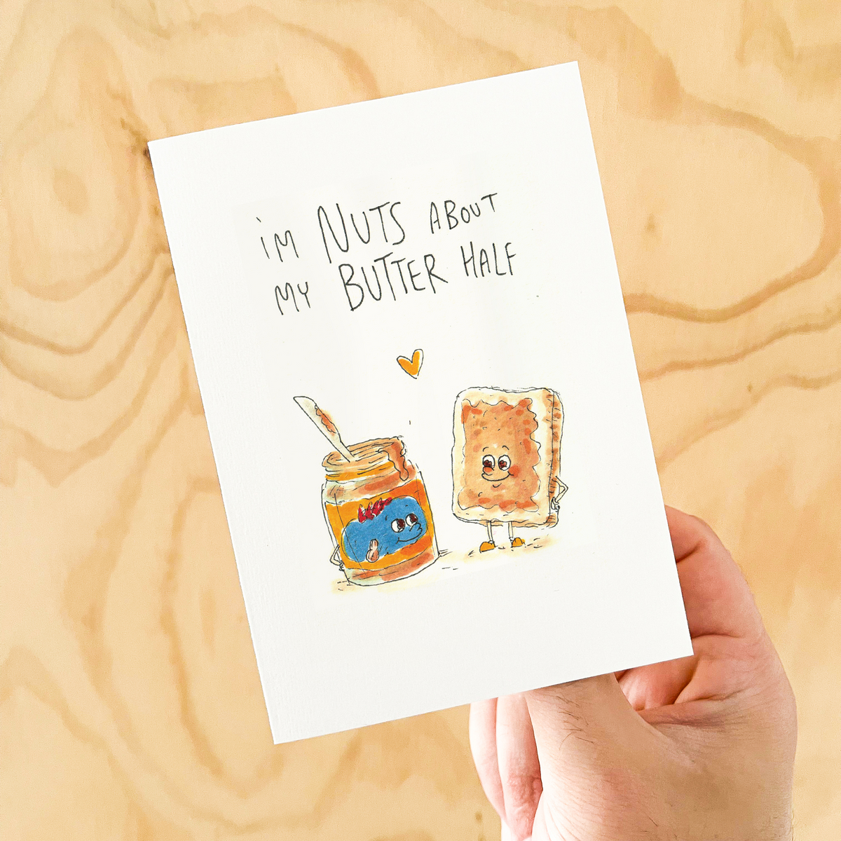 I'm Nuts about my Butter Half
