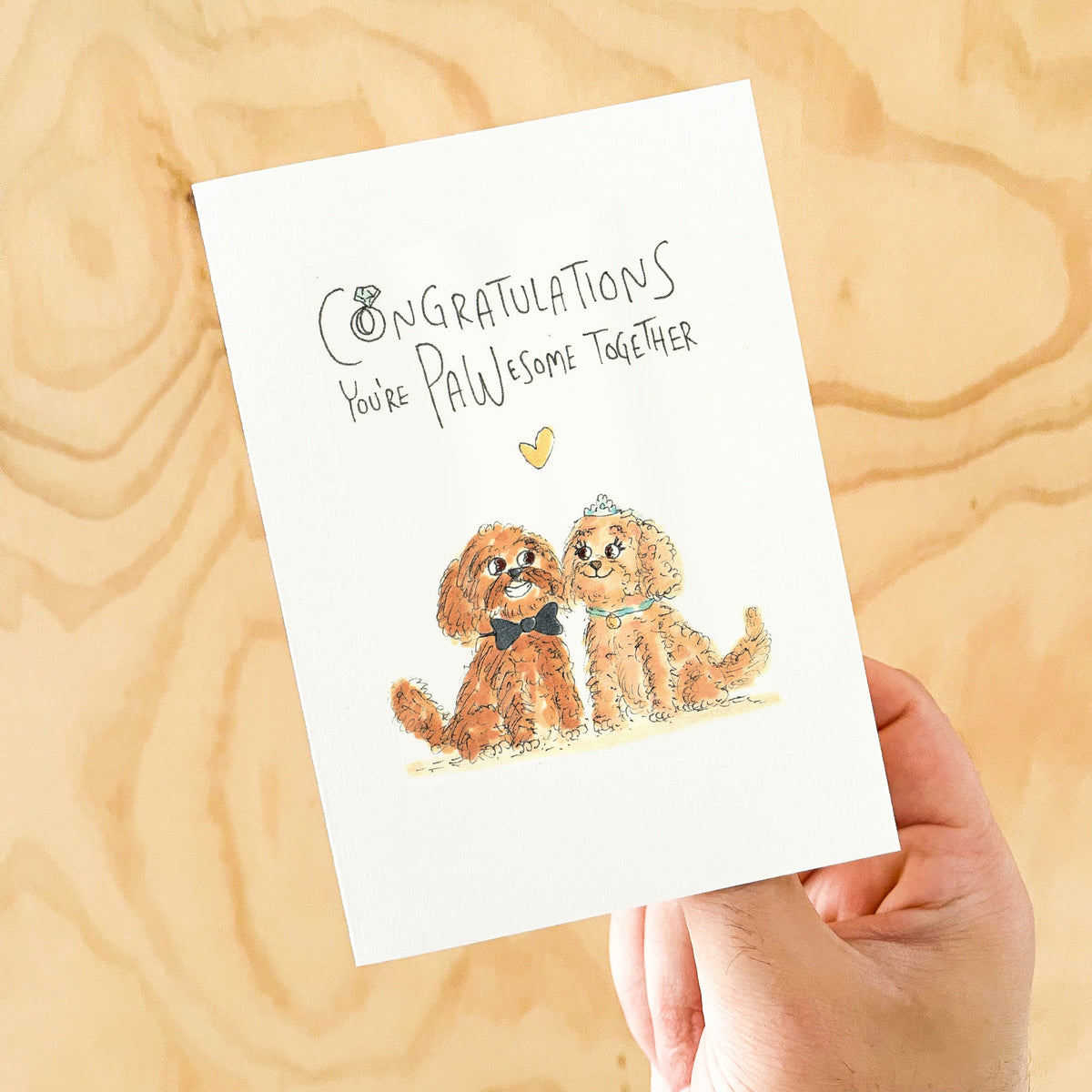 Congratulations, You're Pawesome Together