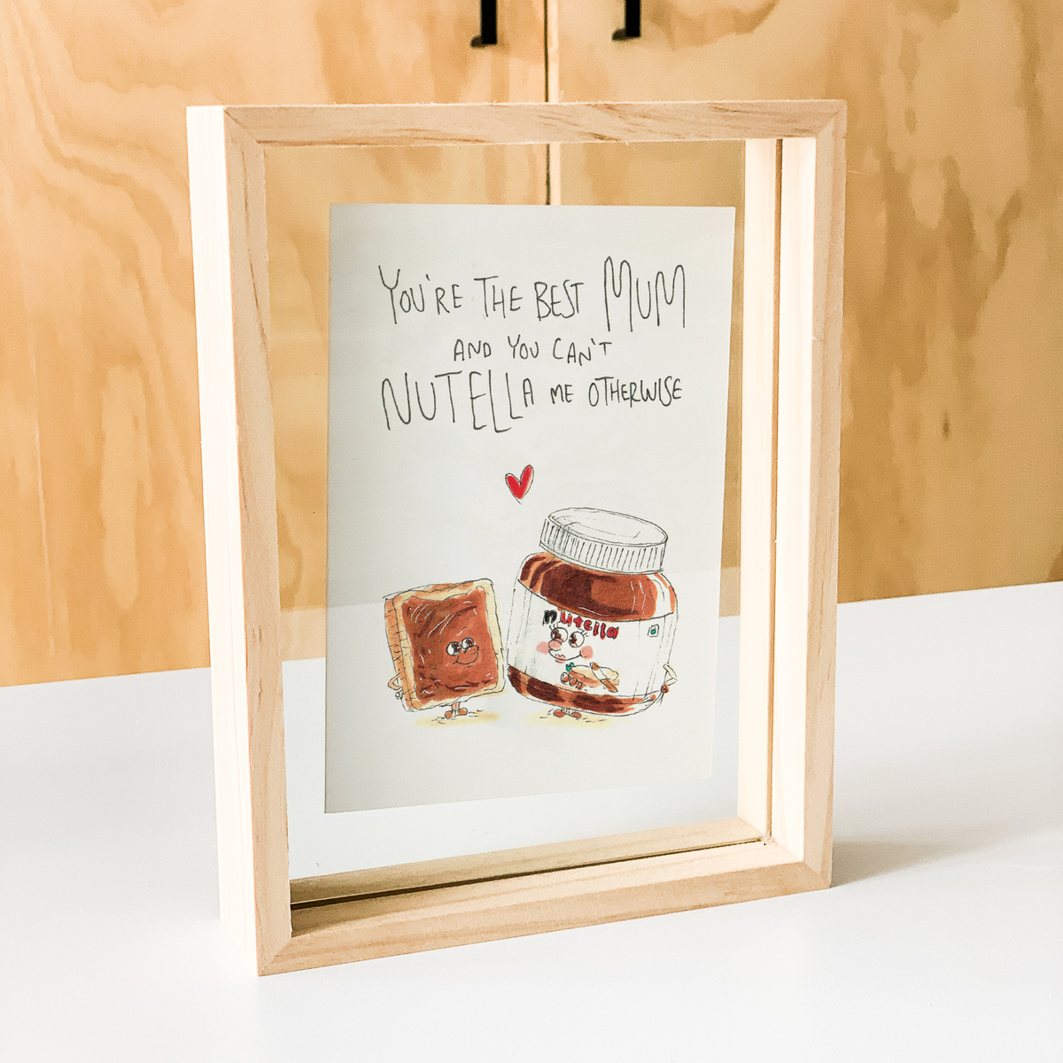 You're The Best Mum and You Can't Nutella Me Otherwise | Mother's Day Card 2026
