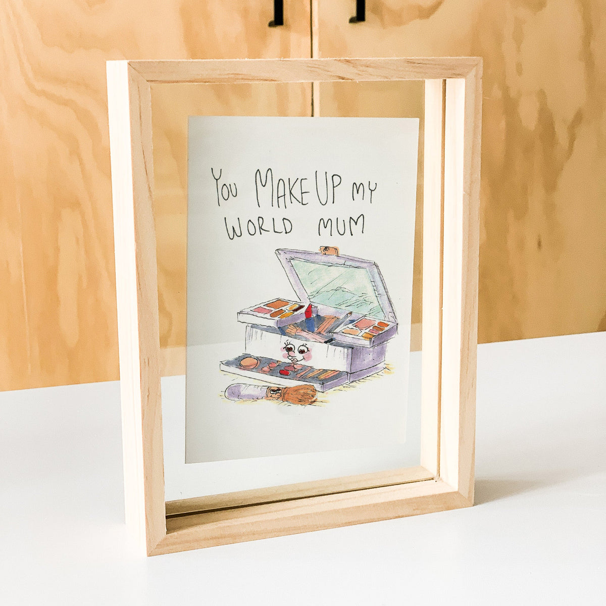 You Make Up My World Mum | Mother's Day Card 2026