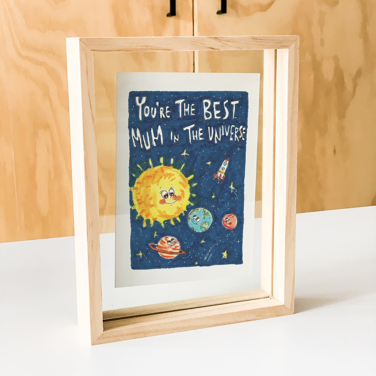 You're The Best Mum in The Universe | Mother's Day Card 2026