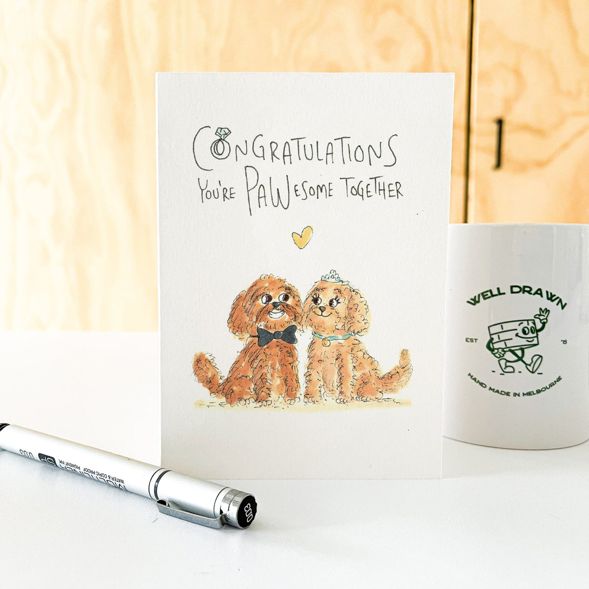 Congratulations, You're Pawesome Together
