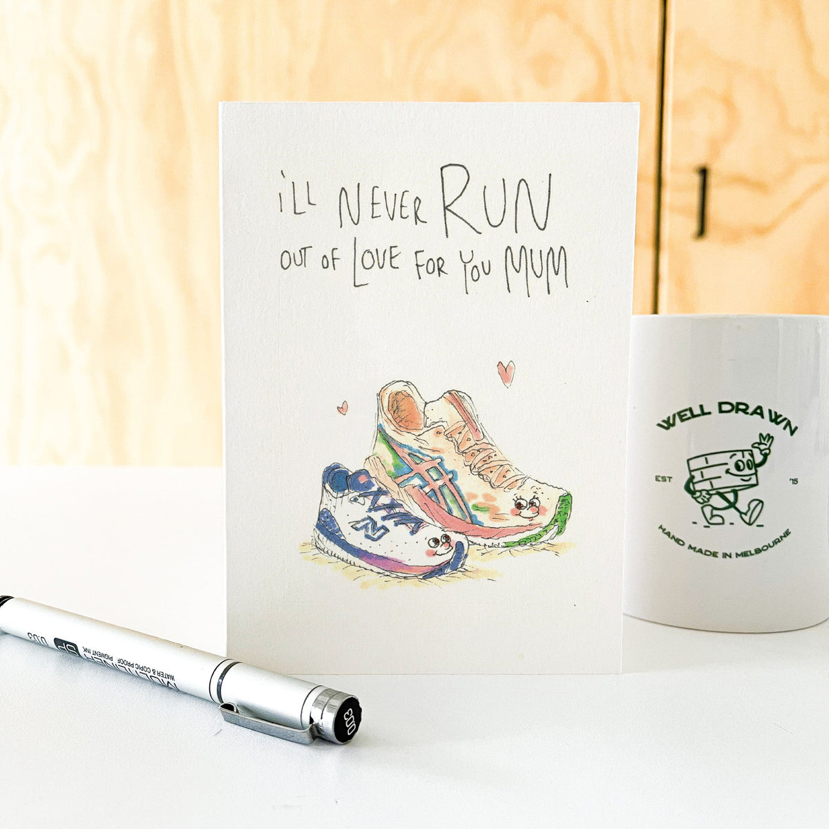 I'll Never Run Out of Love for You Mum | Mother's Day Card 2026