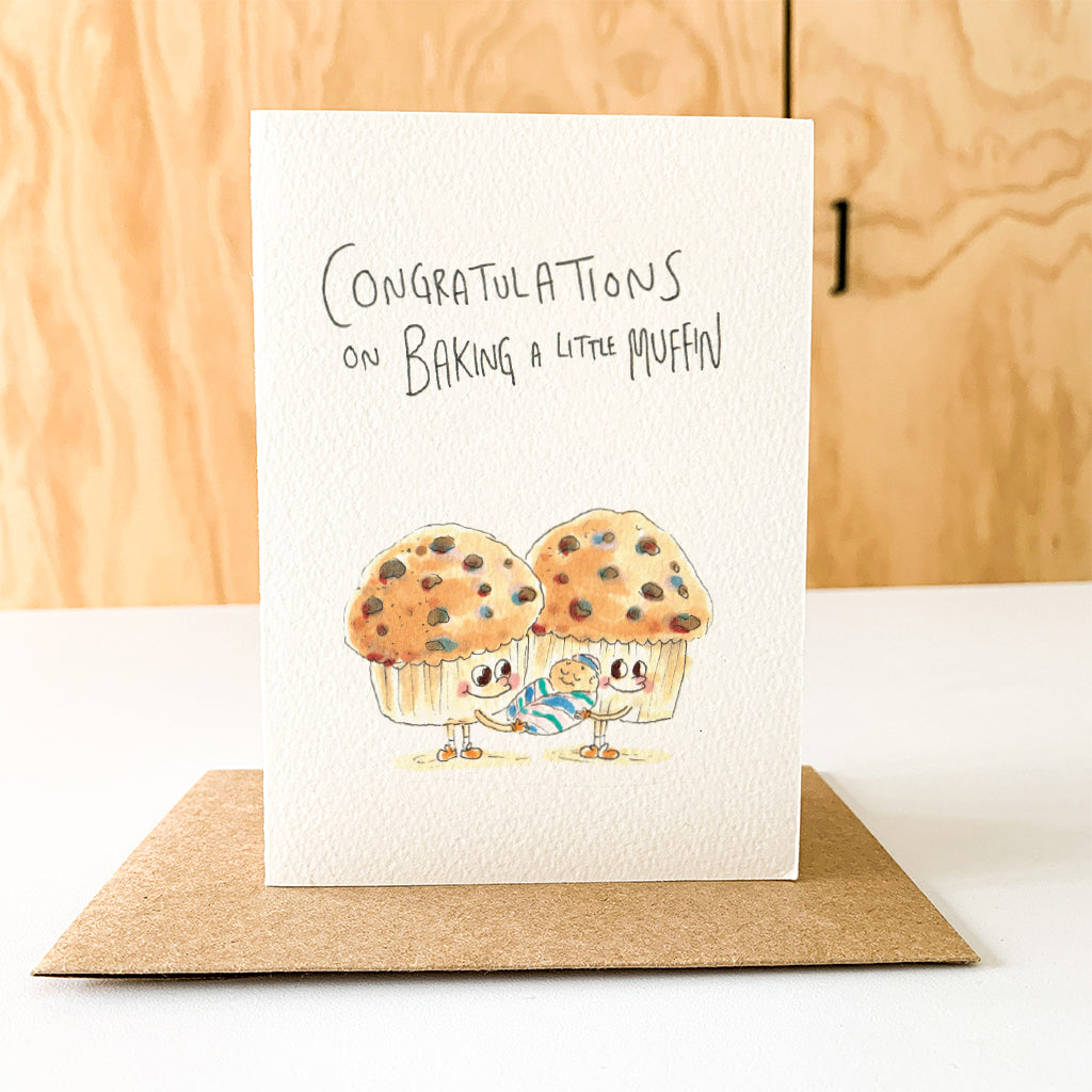 Congratulations on Baking a Little Muffin