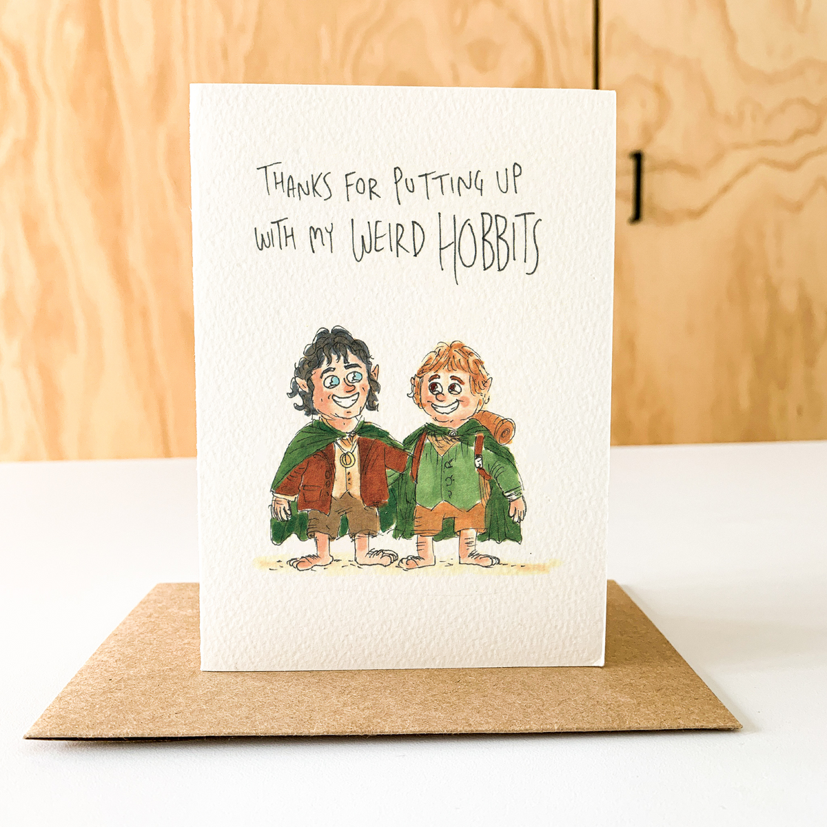 Thanks for putting up with my Weird Hobbits