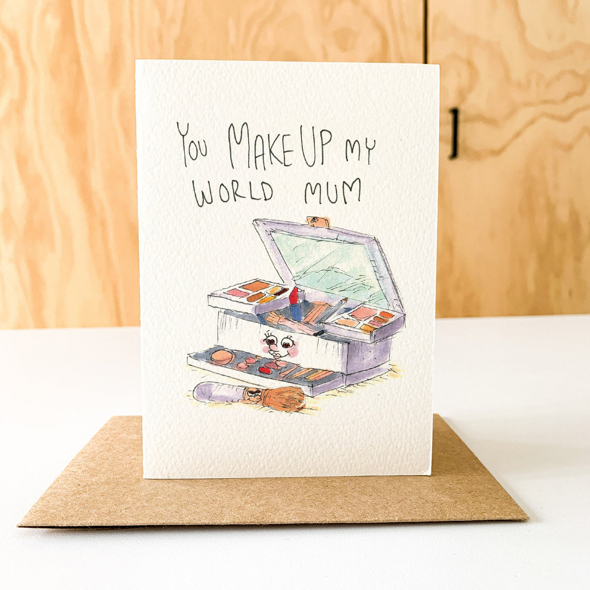 You Make Up My World Mum | Mother's Day Card 2026