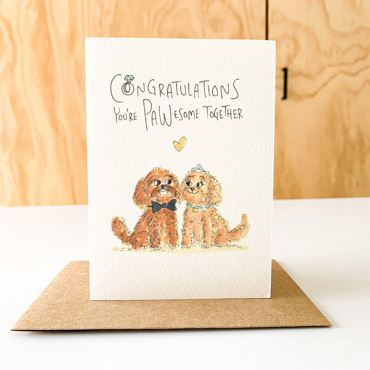 Congratulations, You're Pawesome Together