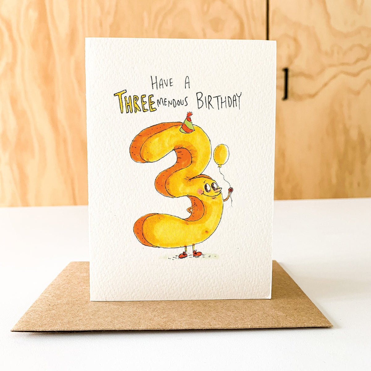 Have a Threemendous Birthday