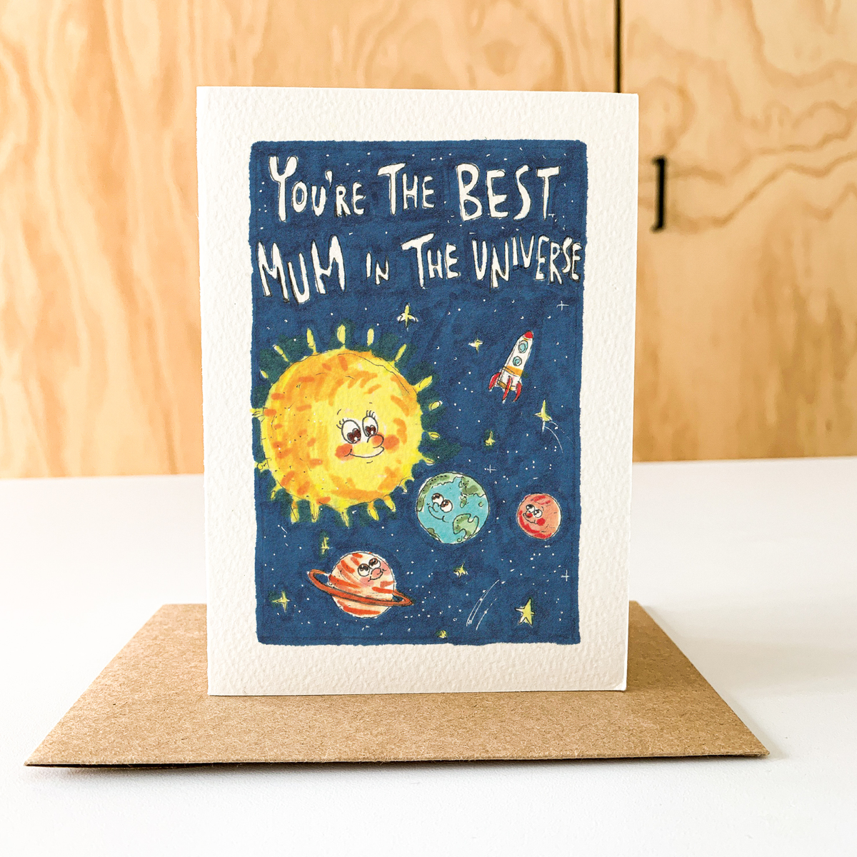 You're The Best Mum in The Universe | Mother's Day Card 2026