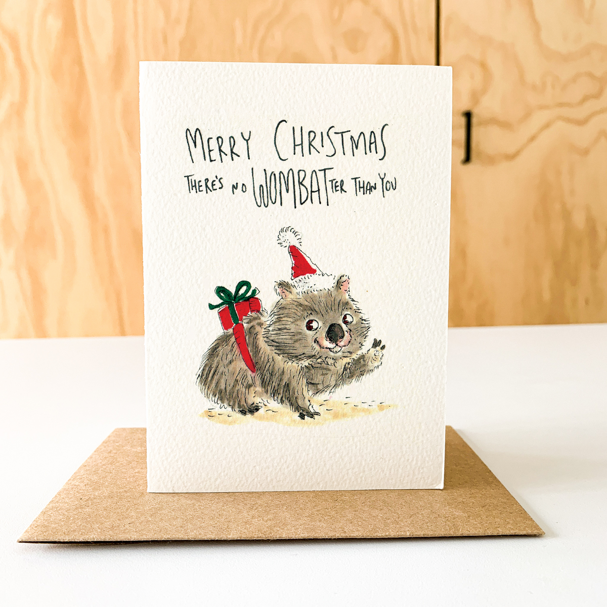 Merry Christmas, there's no one Wombatter than you