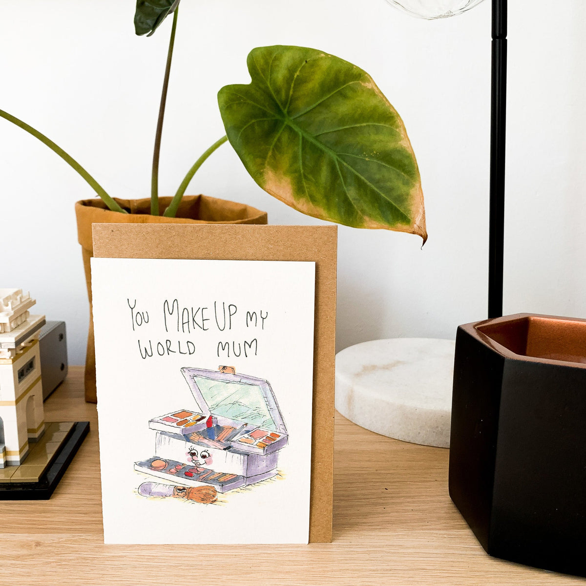 You Make Up My World Mum | Mother's Day Card 2026