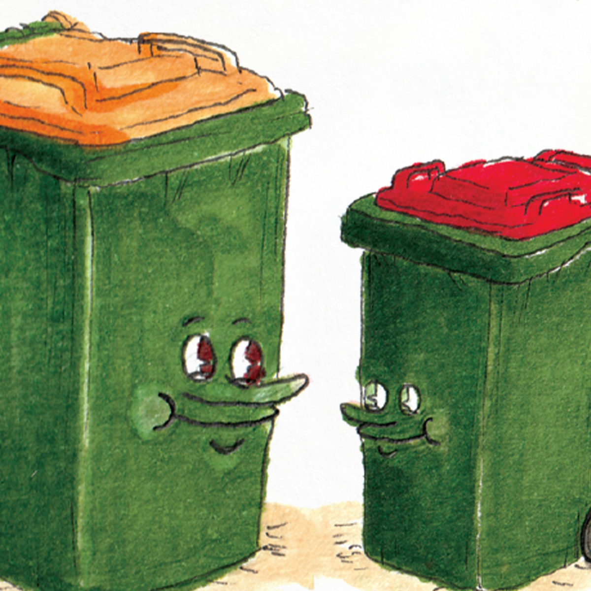 You've Wheelie Bin the Best Dad