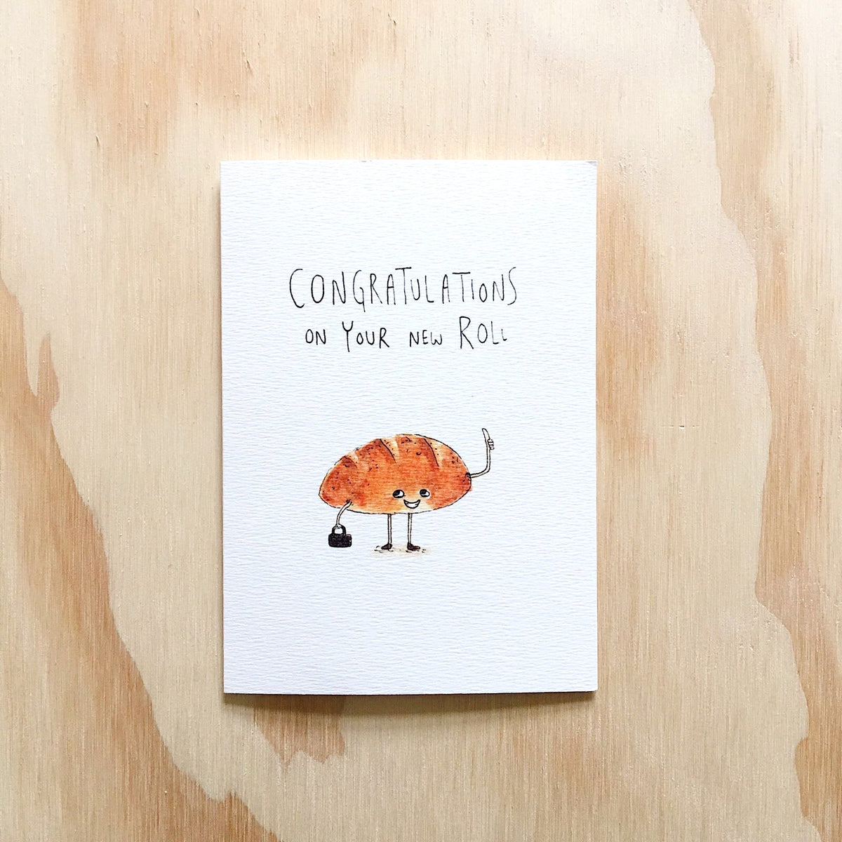 Congratulations On Your New Roll