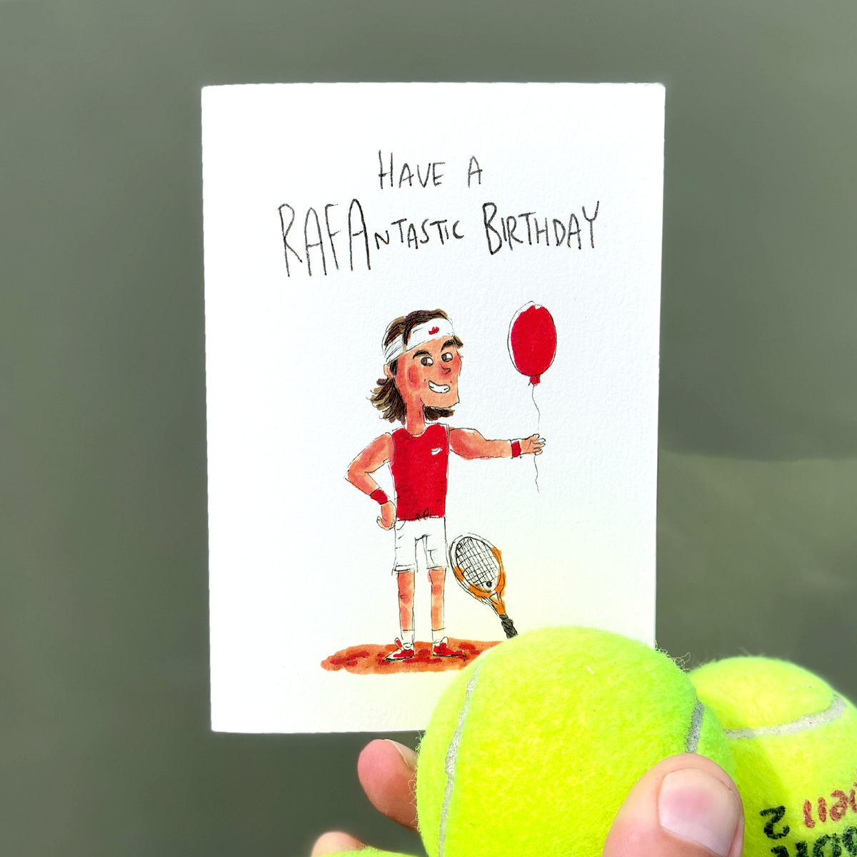 Have a RAFAntastic Birthday - TENNIS FANS collection