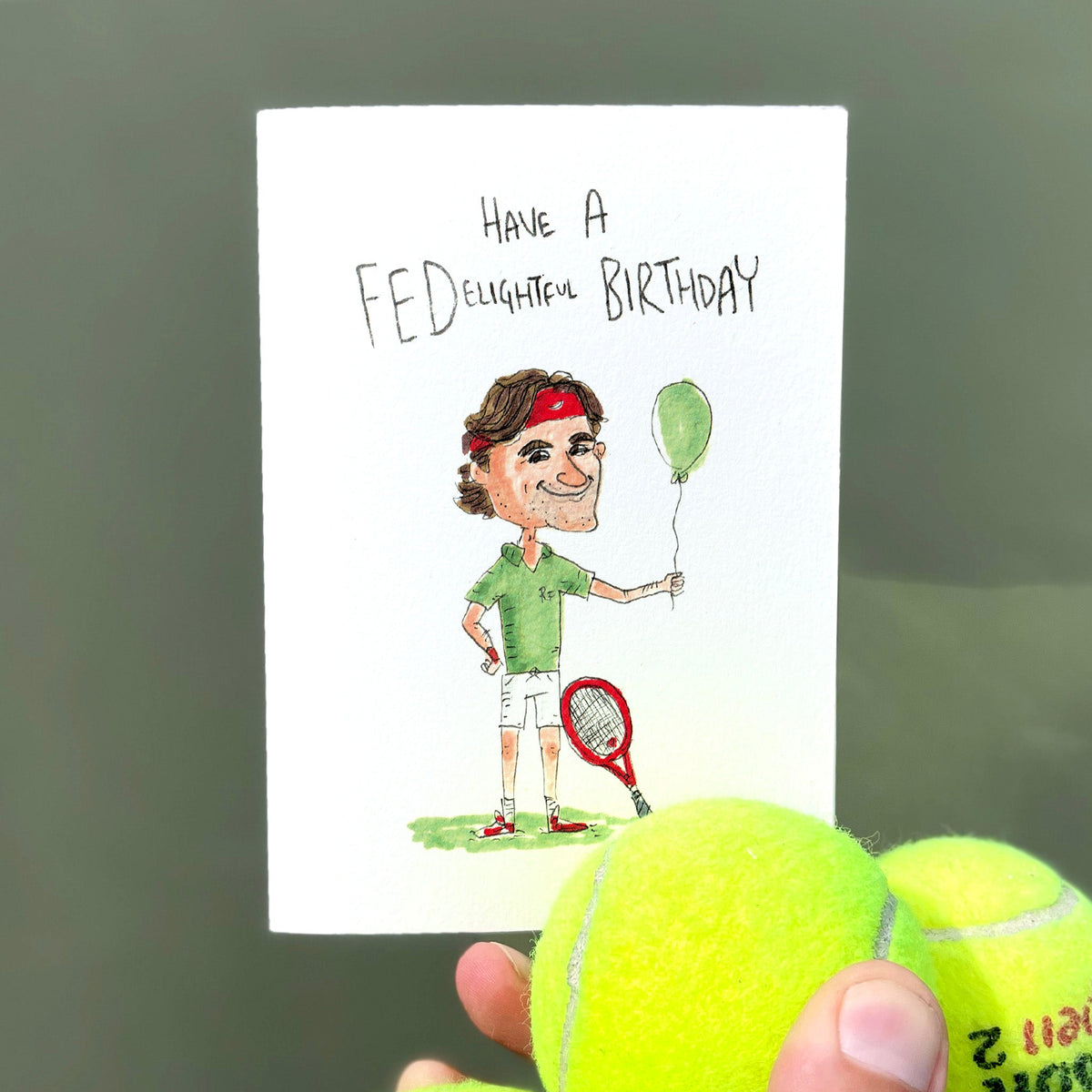 Have A FEDelightful Birthday - TENNIS FANS collection