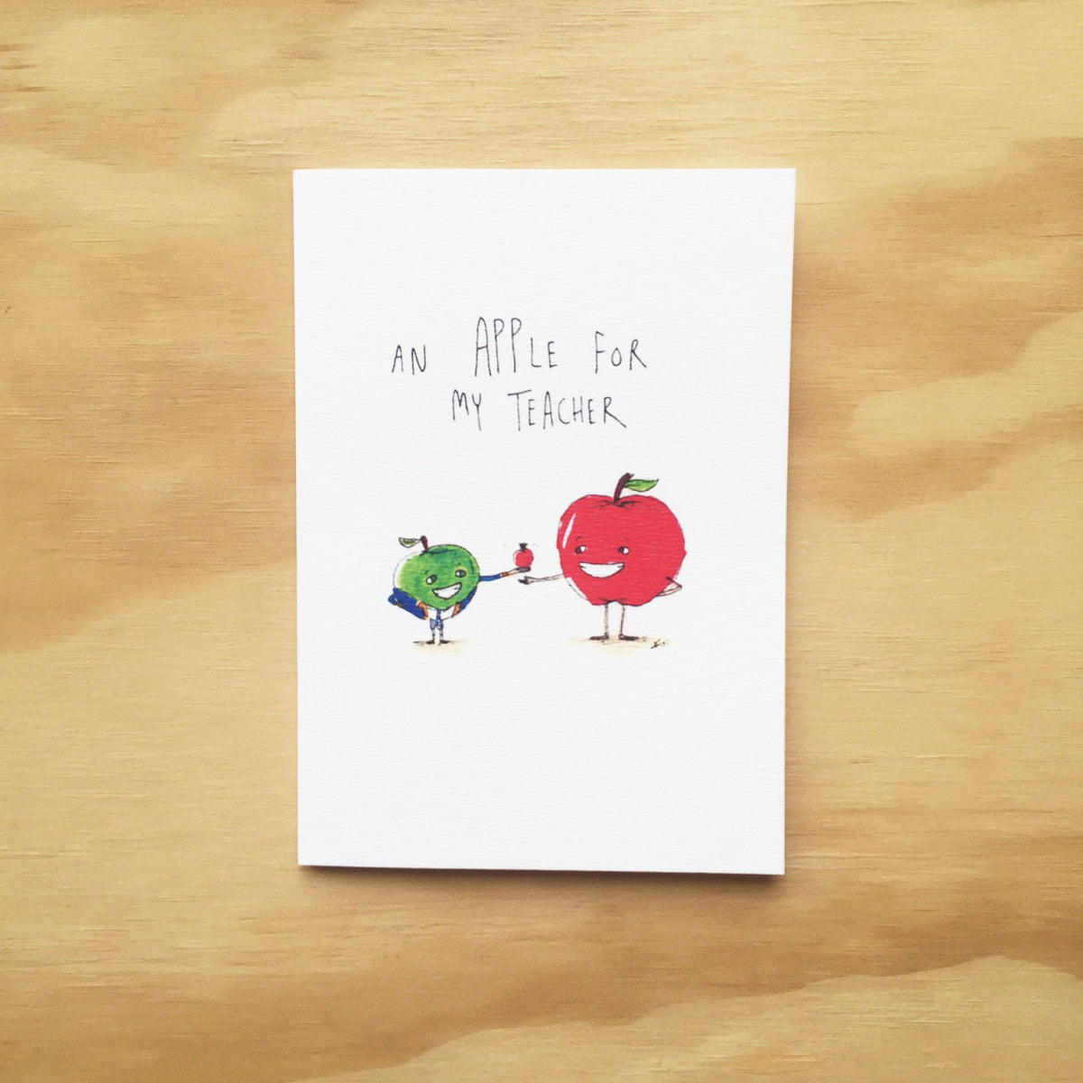 An Apple For My Teacher
