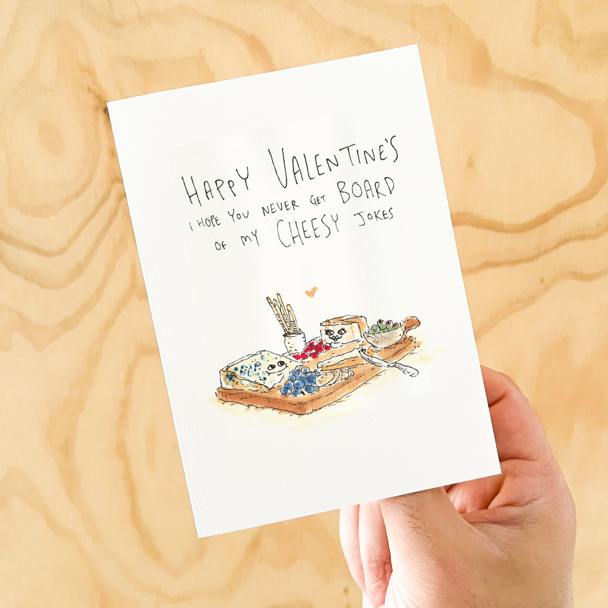 Happy Valentine's I Hope You Never get Board of my Cheesy jokes