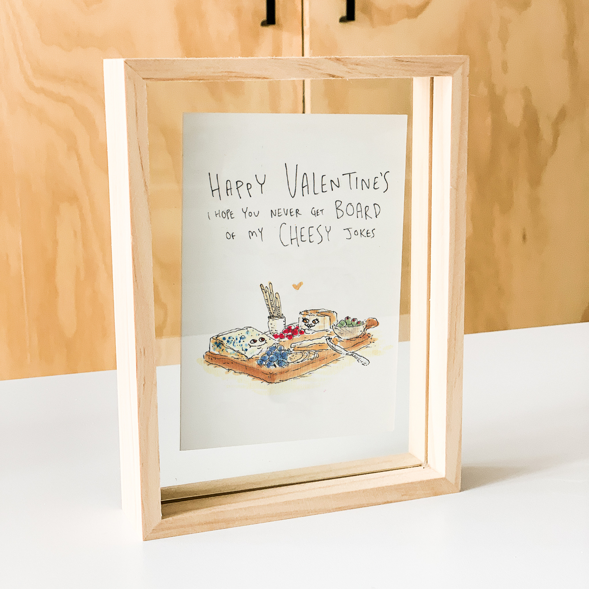 Happy Valentine's I Hope You Never get Board of my Cheesy jokes