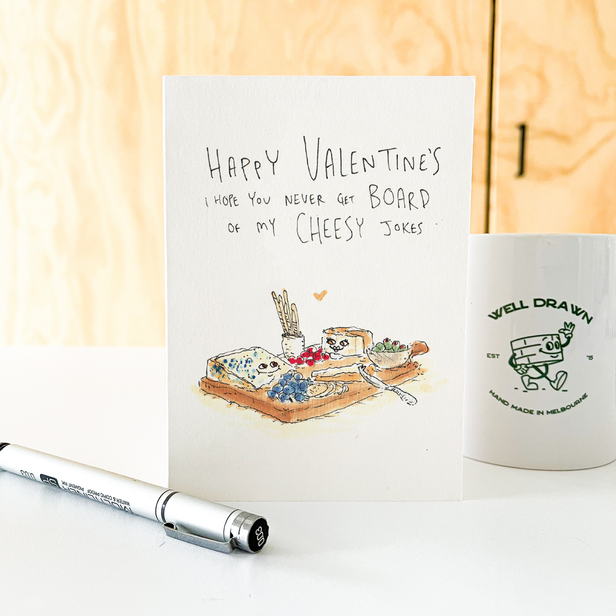 Happy Valentine's I Hope You Never get Board of my Cheesy jokes