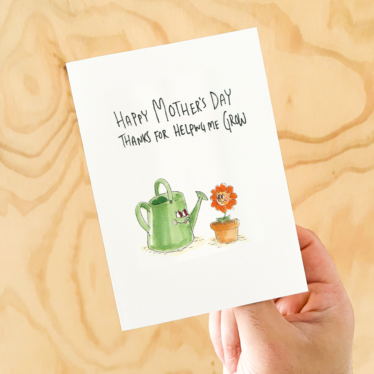 Happy Mother's Day Thanks for helping me Grow