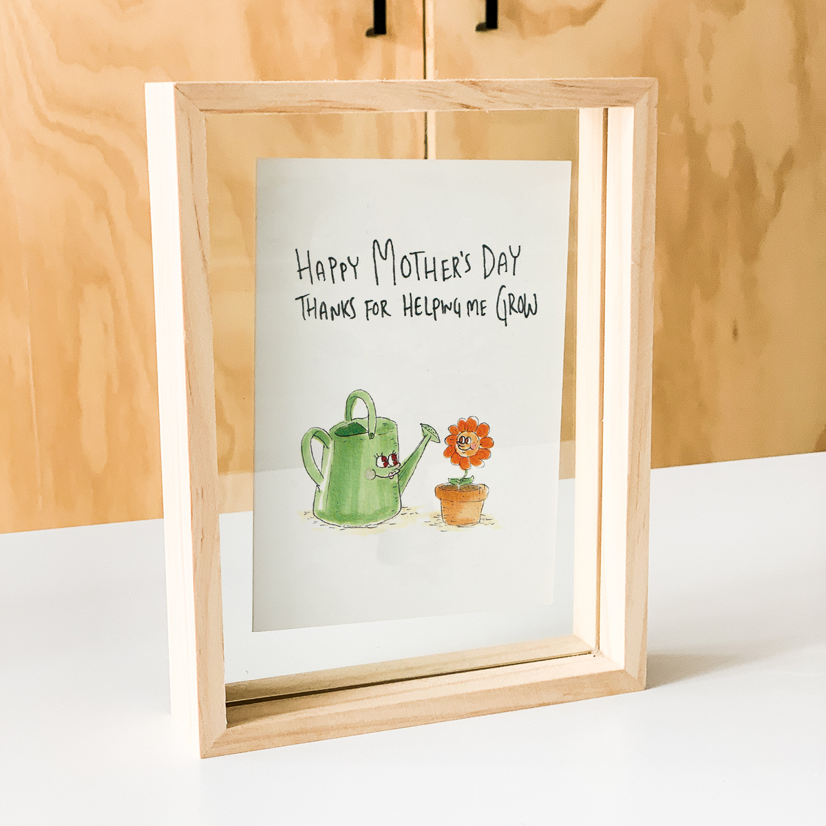 Happy Mother's Day Thanks for helping me Grow