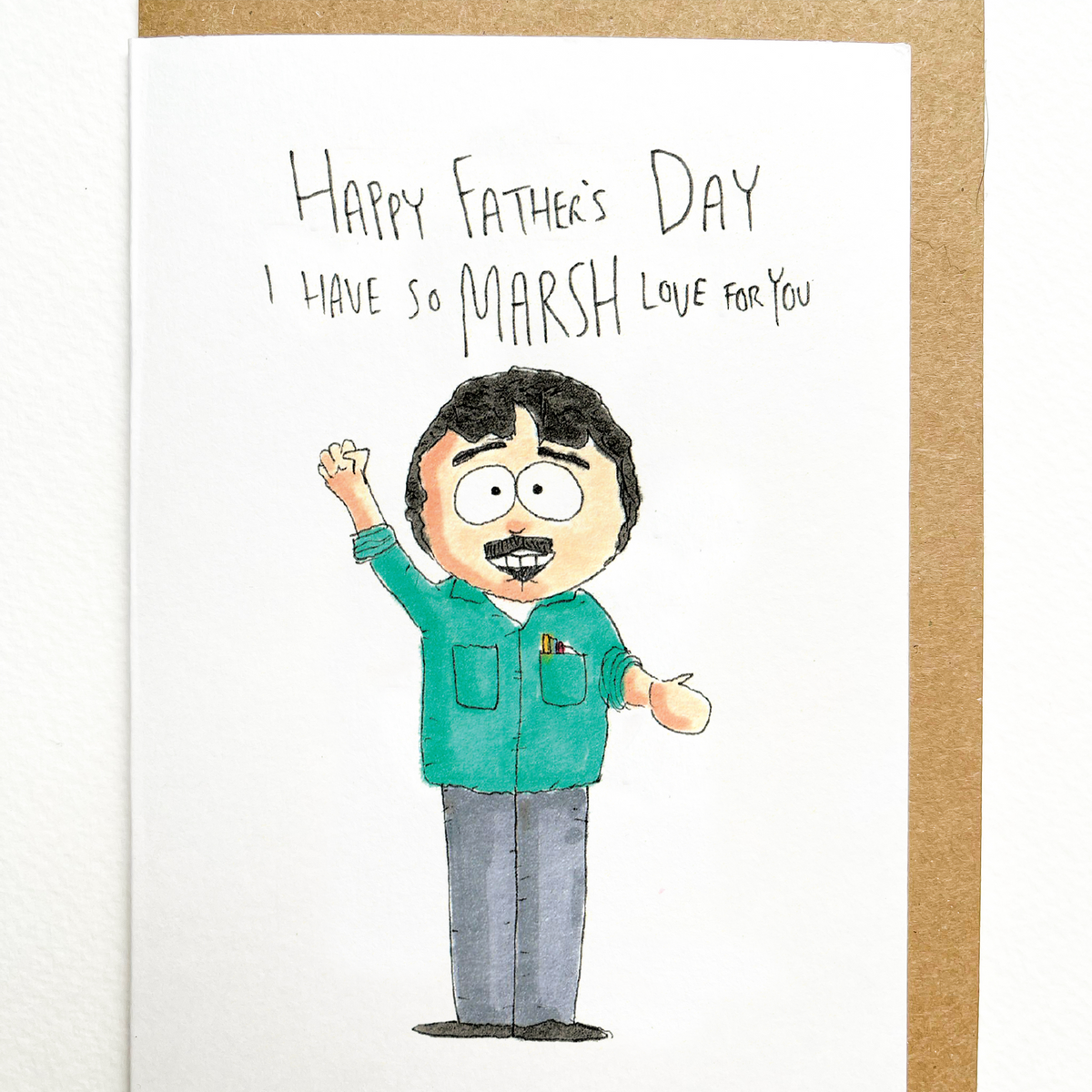 Happy Father's Day, I have so Marsh love for you