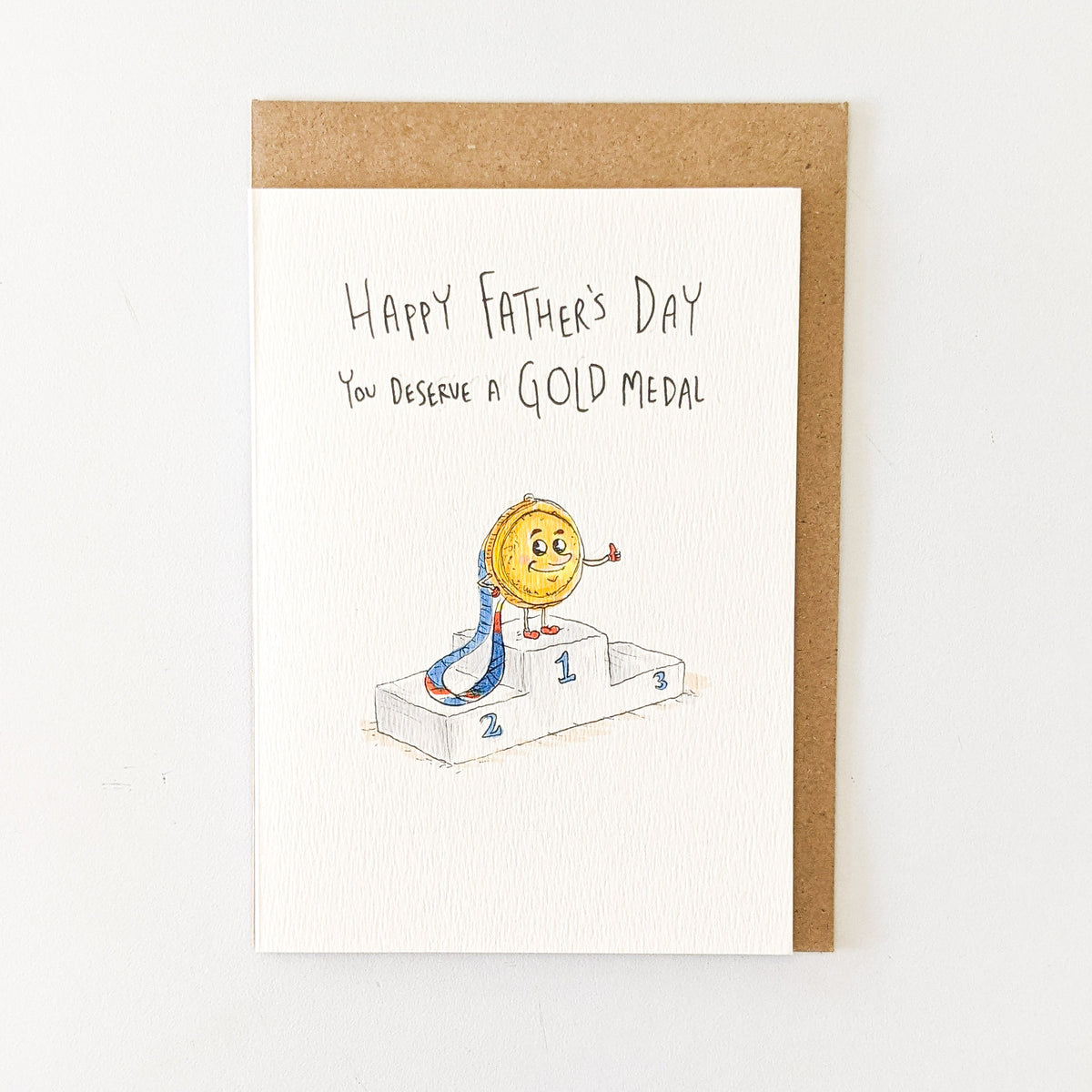 Happy Father's Day, You Deserve a Gold Medal
