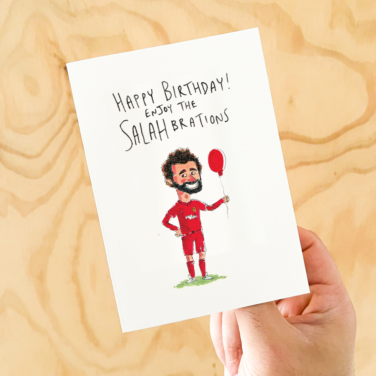 Happy Birthday, Enjoy the Salahbrations - football fans