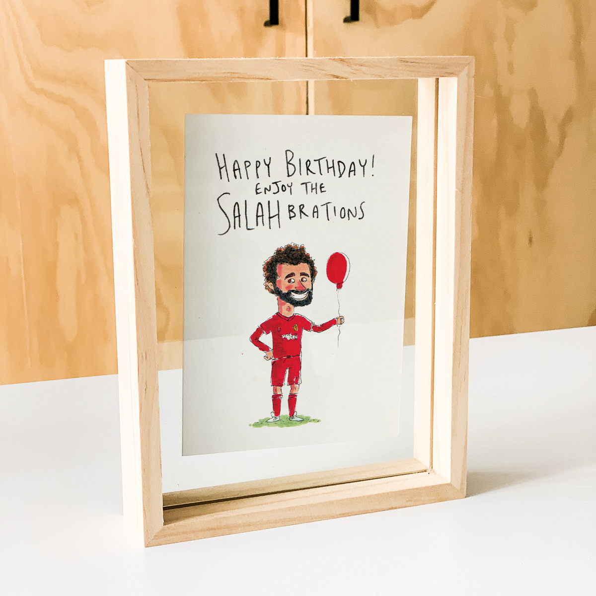 Happy Birthday, Enjoy the Salahbrations - football fans